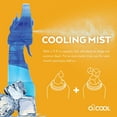 thumbnail image 3 of O2COOL 3.5 inch Battery Powered Misting Fan for Personal Cooling - Dark Blue, 3 of 6