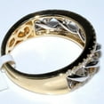 thumbnail image 2 of Women's Fashion All-match 18 K Gold-Plated Two-Color Zircon Ring, 2 of 2