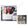 thumbnail image 4 of Perchero de pared con ganchos para entrada, baño y armario, de acero inoxidable. 3 ganchos, 4 of 9