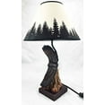 thumbnail image 6 of Wings Of Pride Bald Eagle Soaring Desktop 20" Tall Table Lamp Patriotic Home Decor, 6 of 7