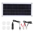 thumbnail image 1 of Panel fotovoltaico, 20W 18V Sistema de panel solar solar portátil Tablero solar de alta capacidad, 1 of 8