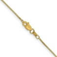thumbnail image 6 of Auriga Fine Jewelry 14K Yellow Gold .7 mm Box Chain Necklace for Women 26", 6 of 7