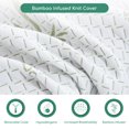 thumbnail image 6 of 8 inch California King Memory Foam Mattress with Bamboo Cover, CertiPUR-US Certified, Mattress in a Box, 6 of 9