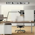 thumbnail image 2 of Acoustic Freestanding Desk Divider| Acrylic Noise Reducing Desk Privacy Panel with Clips for Table Standing Sound Proof Dividers Desktop| Home & Office Furniture Partitions(60X40CM/23.6X15.7IN), 2 of 8