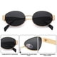 thumbnail image 4 of Gafas de Sol Retro Ovaladas DIMENSIP Doradas de Metal para Hombre y Mujer, 4 of 5