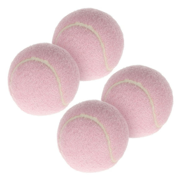 UPOUART 4-Pack Rubber Tennis Soft and Lightweight for Beginner Tennis Practice and Training Fun