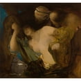 thumbnail image 3 of Franciszek Żmurko 13x12 Black Modern Framed Museum Art Print Titled - Susanna and the Elders (1879), 3 of 5