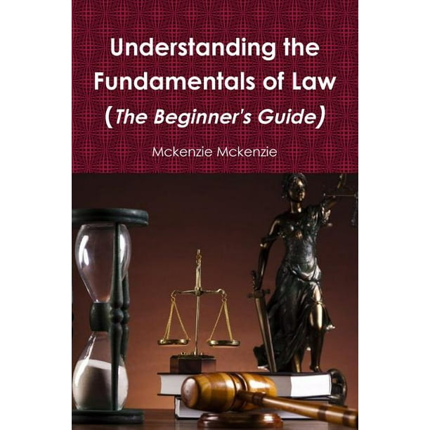 Understanding the Fundamentals of Law (the Beginner's Guide) Walmart