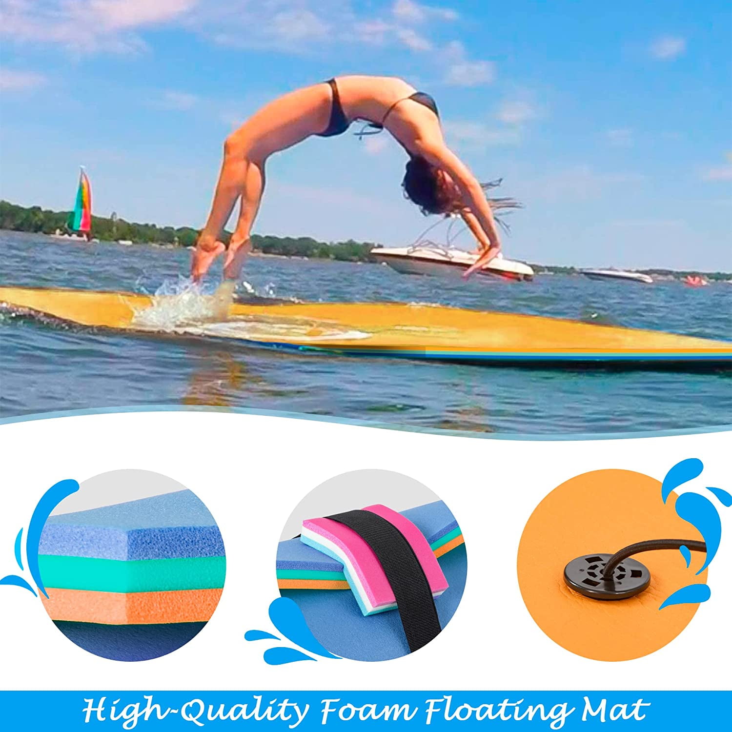 Water Mat, Floating Mat for Lake, Fast Shipping