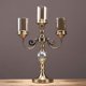 thumbnail image 5 of Portavelas de Metal creativo de tres cabezas, decoración Interior europea, portavelas, accesorios de cena con velas, decoración de mesa, 5 of 6