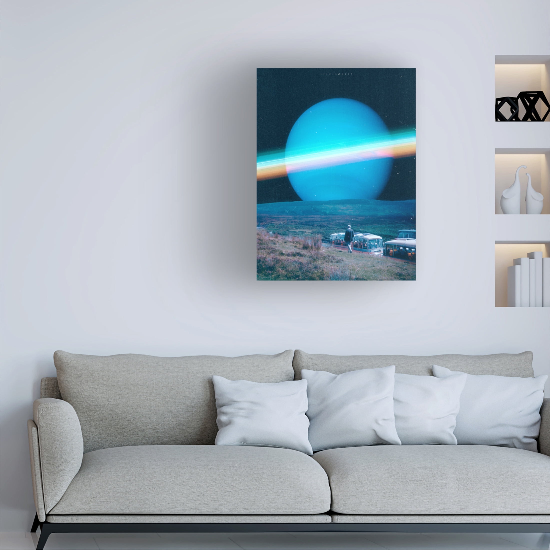 Trademark Fine Art spacerocket art 475 Canvas Wall Art