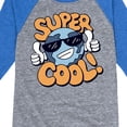 thumbnail image 3 of Instant Message - Super Cool Earth - Toddler & Youth Raglan Graphic T-Shirt, 3 of 5