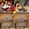 thumbnail image 3 of 28W Halogen Candles Light Bulbs, 5 Pack SES E14 Halogen Candle Bulb, 350 Lumen, Mains 230V, 3 of 5