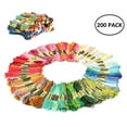 thumbnail image 1 of MesaSe 100 Colors Embroidery Floss Multi-colors for Bracelets Embroidery Crafts Set Cross Floss Cross Stitch Thread Embroidery Crafts Leisure Threads Sewing Threads Crochet For Children A, 1 of 8