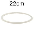 thumbnail image 1 of MYG Silicone Pressure Cooker Sealing Ring 22cm Clear Rubber Gasket Replacement for Aluminum Alloy Cookers High Temperature Resistant Safe Cooking Accessory, 1 of 10