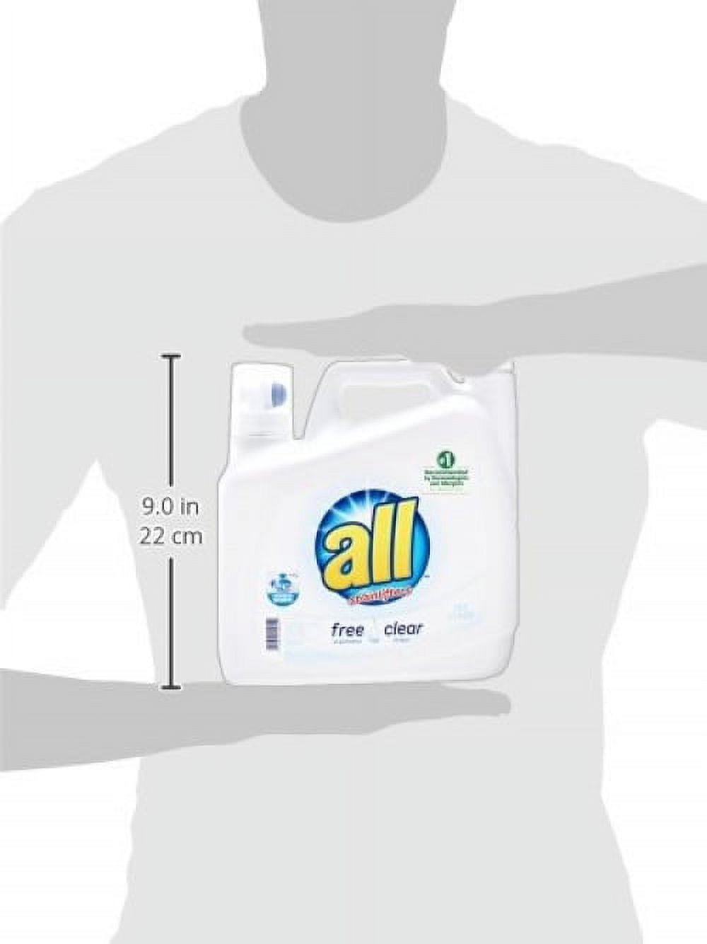 All 2x Free Clear Detergent 96fo