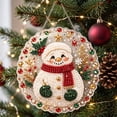 thumbnail image 2 of Christmas Pearl Diamond Art Suncatcher, Christmas Pearl Art Kit for Adults, 7.87in DIY Diamond Suncatcher Art Kit, Christmas Holiday Hanging Ornament, 2 of 7