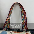 thumbnail image 2 of Bolso de hombro artístico pequeño y exquisito para estudiantes, bolso de lona sencillo para mujer, bolso de mano bordado, bolso de mujer, 2 of 5