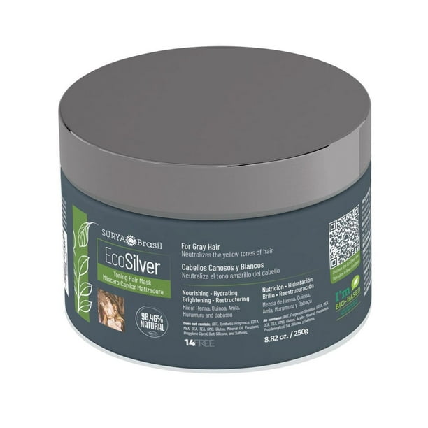 Surya Brasil EcoSilver Toning Hair Mask 8.82 oz