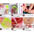 thumbnail image 5 of Pintura de diamante (30 x 40 cm), pintura de diamante 5D DIY, bordado de diamantes de flores, kit completo de bordado de pintura de diamante para dormitorio, decoración del hogar, decoración de pared, 5 of 5