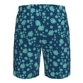 thumbnail image 6 of Kdxio Daisies Flowers Pattern Mens Casual Shorts - Drawstring Summer Beach Sports Shorts for Men, 6 of 9