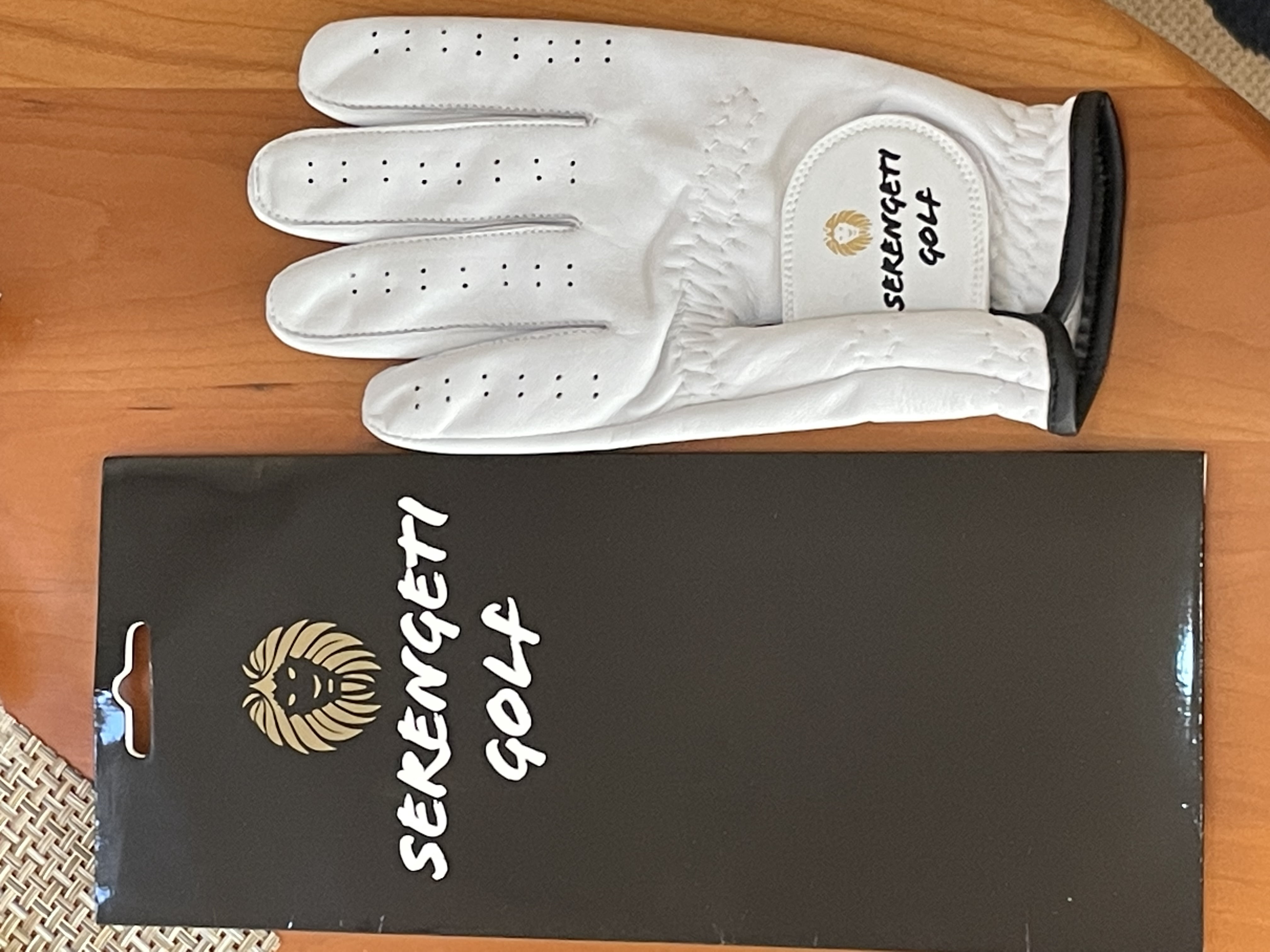 3 Pack White Men's RH Cabrera Leather Golf Glove