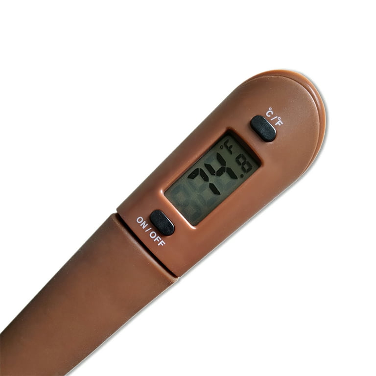 Digital Cooking Thermometer Double Use Silicone Scraper Spatula