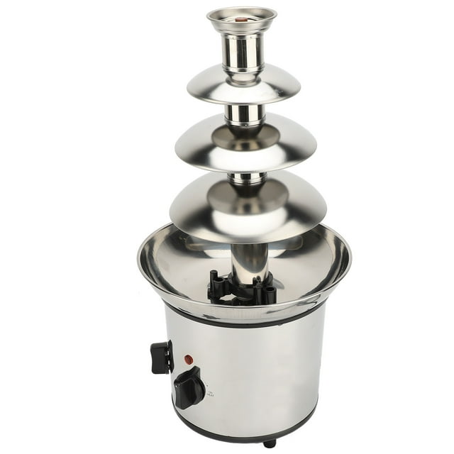 Fuente De Chocolate, Máquina De Fuente De Chocolate De 4 Niveles De 170 W, Funcionamiento Silencioso Para El Hogar