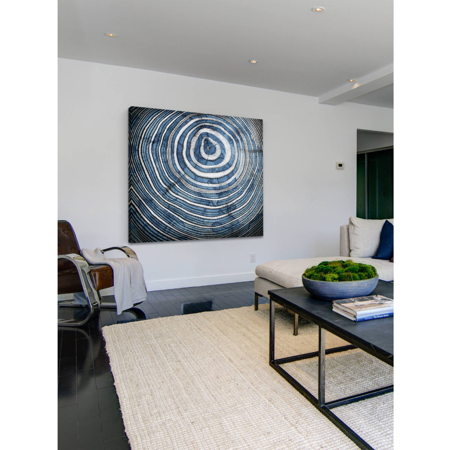 "Spiraling In" Painting Print on Wrapped Canvas