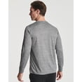 thumbnail image 3 of Real Essentials 3 & 5 Pack: Men's Mesh Quick Dry Athletic Long Sleeve T-Shirt UPF SPF UV Sun (Available In Big & Tall), 3 of 6