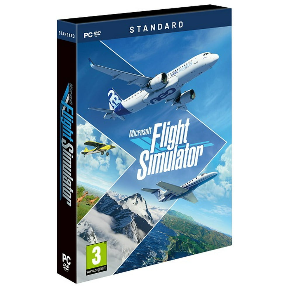 Microsoft Flight Simulator 2020 Standard Edition PC DVD