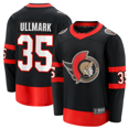 thumbnail image 1 of Ottawa Senators Linus Ullmark Fanatics Black Home Premier Breakaway Player Embroidered Jersey - L, 1 of 2