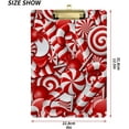 thumbnail image 3 of FMSHPON Candy White Red Clipboard Hardboard Wood Nursing Clip Board and Pull for Standard A4 Letter 13x9 inches, 3 of 8