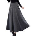 thumbnail image 1 of Plaid A-Line High-Waisted Skirt, 1 of 6