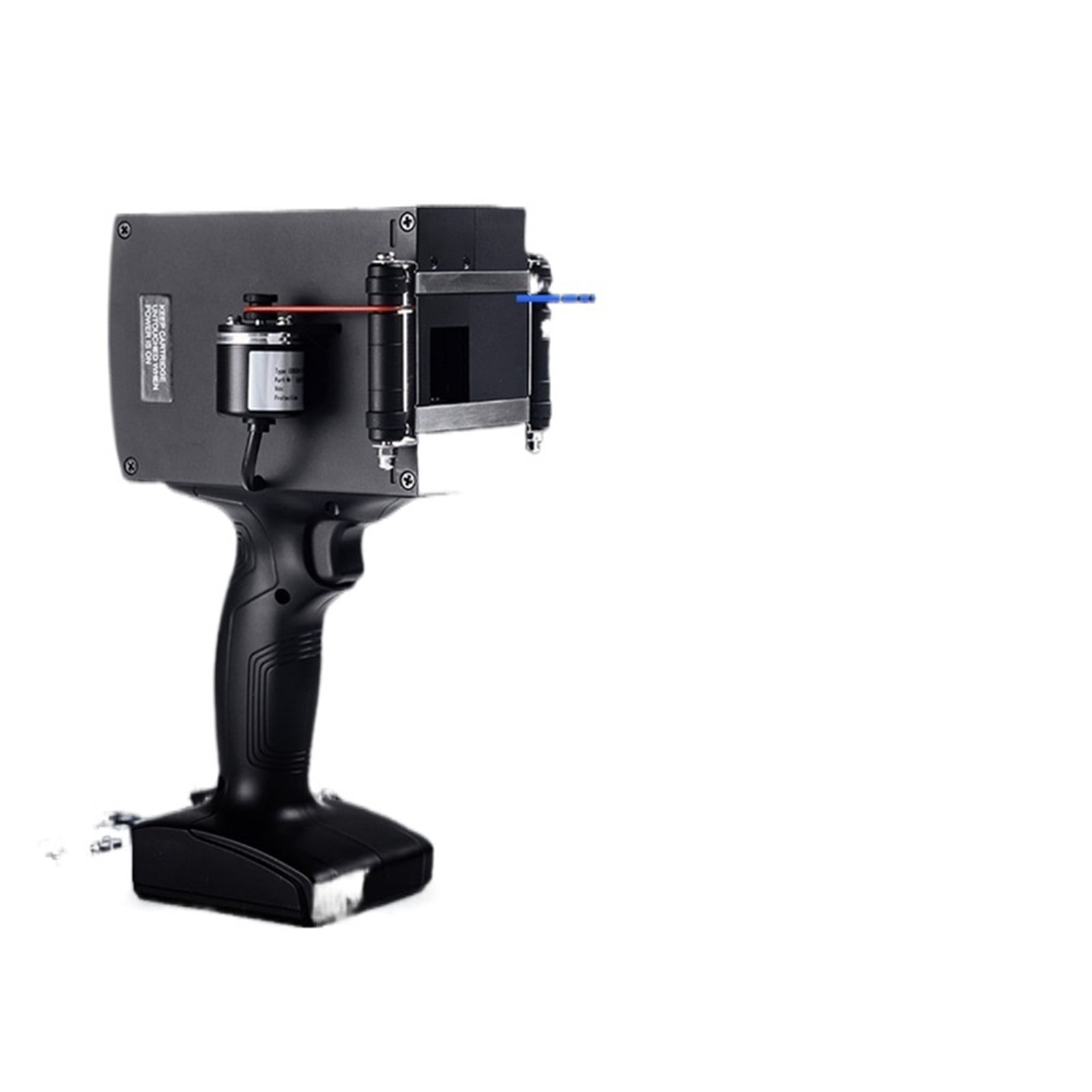 Handheld Inkjet Printer, Date, QR Code, Barcode, Inkjet Gun, Heating Bubble, Handheld Inkjet Printer ,Easy to Use