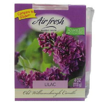 Product Of Air Fresh, Scent Candle Lilac, Count 1 - Candle / Grab Varieties &