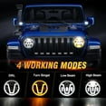 thumbnail image 2 of NEW 7" LED Headlights + 4" LED Fog Light Set For Jeep Wrangler JK JKU 2007-2018, 2 of 15