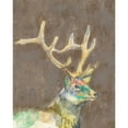thumbnail image 3 of Goldberger, Jennifer 12x14 Black Modern Framed Museum Art Print Titled - Rustic Wildlife II, 3 of 5