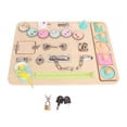 thumbnail image 2 of Sensory Board, Dementia  Board Locks Memory Aid Latches  For Autism, 2 of 8