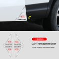 thumbnail image 1 of 4 Piezas Protector De Esquina De Puerta Transparente Para Coche , Anticolisión Sticke Parachoques Arañazos , Tira De Decoración Para El Cuidado Automático huangjie unisex, 1 of 2