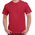 thumbnail image 4 of Hanes Essential T-Shirt, 100% Cotton Short Sleeve Mens Tee, DIY and Arts And Crafts, Athletic Crimson, XL, 4 of 5