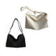 thumbnail image 1 of 2 Uds Bolso de Mano de Mujer de Moda Bolso de Lona Ligero Blanco negro Fernando bolsos de hombro de las mujeres, 1 of 8