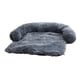 thumbnail image 1 of Cama para mascotas con autocalentamiento, manta de lujo transpirable, cama de felpa suave, cómoda funda para muebles, sofá para cachorros, cama para - XS gris SM SunniMix Mascotas para dormir, 1 of 8