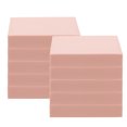 thumbnail image 1 of ETHZZLE 10Pcs Flexible Pink Rubber Blocks Rubber Bricks for DIY Engraving and Stamp Making, 1 of 8