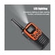 thumbnail image 5 of Radio Walkie Talkie portátil, 22 canales, 10 Km, Uhf, 400-470 Mhz, transceptor de comunicación de largo alcance de banda Dual, 2 uds., 5 of 5