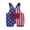Blue, variant on BemeyourBBs Newborn Baby Boy Girl 4th of July Outfit Patriot Independence Day Rompor Overalls American Flag Jumpsuit Star Stripe Suspender Pants Bib Overall Toddler Summer Fourth of July Clothes