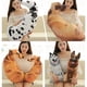 thumbnail image 4 of Almohada realista para perro en 3D Vogacara Cachorro suave regalo peluche, 4 of 6