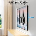 thumbnail image 6 of Fixed TV Wall Mount for Most 42"-100" Flat Curved TVs- 0.86'' Ultra Slim, Low Profile TV Mount Fits 8"-32" Studs, Heavy Duty Bracket Mounts for Large TVs, Max VESA 800X600mm, Up to 200lbs, 6 of 6