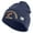 Navy, variant on U.S. Army 42nd Infantry Division Logo Embroidered 12 Inch Solid Knit Cuff Long Beanie Made in USA - Black OSFM