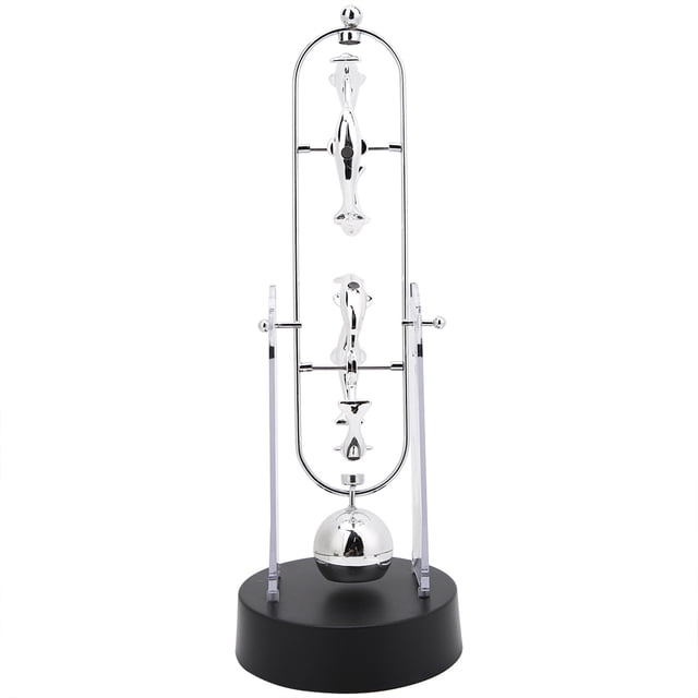 Juguete para aliviar el estrés en movimiento perpetuo de doble rueda, mesa de escritorio de oficina en casa, regalo ornamental